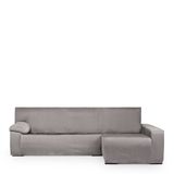 Eysa Luz Bankhoes voor chaise longue mini, met lange mouwen, rechterkant, voorkant, grijs