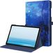 Fintie Hoesje voor Samsung Galaxy Tab A9 Plus 11 Inch 2023, Multi-Angle Folio Beschermhoes Documentcompartiment en Auto Sleep/Wake-functie voor Tablet A9+ SM-X210/X216/X218, Sterrenhemel