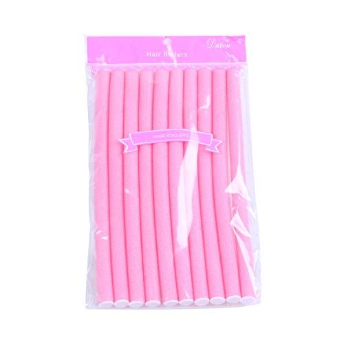 Gaoominy 10 stks Curler Makers Twist Krullen Tool DIY Styling Haar Rollers (Willekeurige Kleur)