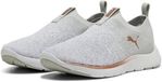 Puma Softride Premier Slip-On Knit Hardloopschoenen Dames 309834 02 wit