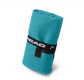 Head Grote microvezel strandhanddoek met elastiek, handdoek voor zee en fitnessstudio, ruimtebesparend, wasbaar, sneldrogend, microvezel, strand, sport, reizen, zwembad, 180 x 90 cm, zacht en duurzaam
