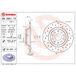 Brembo 08.C501.1X Disque de frein
