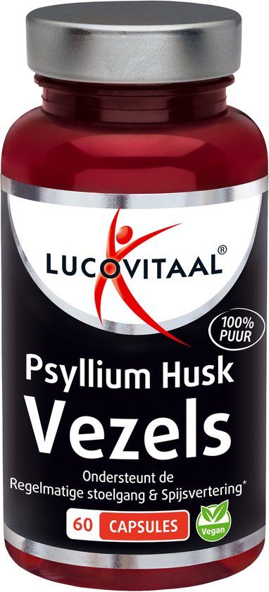 Lucovitaal Psyllium Husk Vezels 60 capsules