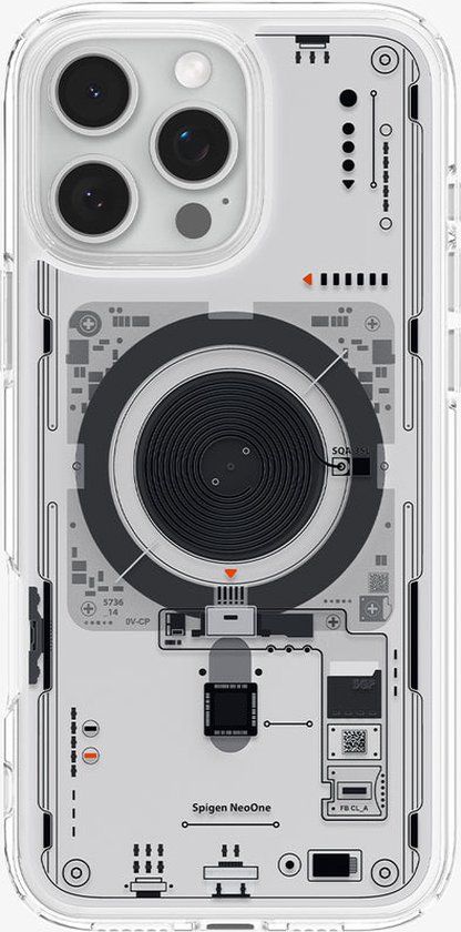 Spigen Ultra Hybrid MagFit - Hoesje Geschikt voor Apple iPhone 16 Pro Max - Compatibel met MagSafe - Back Cover Neo One