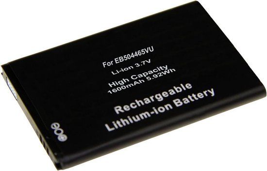 Merkloos Accu voor Samsung GT-i5800 - Merkloos - EB504465VU
