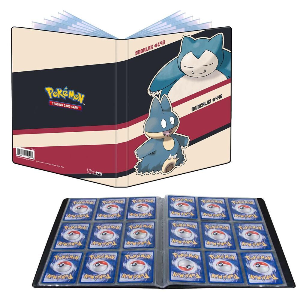 Ultra Pro Portfolio Pokémon Snorlax and Munchlax 9-pocket - Pokémon TCG