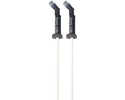Bee Safe Rietjes voor Soft Flask - Grijs - 2 Stuks