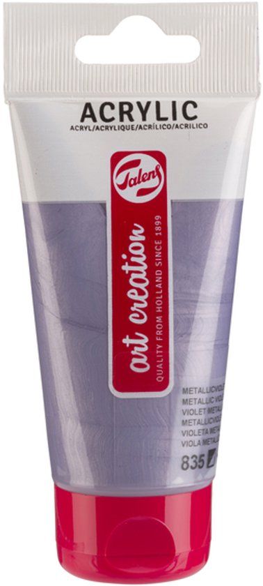 Talens Art Creation Acrylverf tac 835 metallic violet tube 75ml | 3 stuks