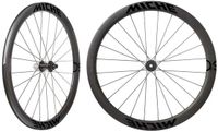 Miche Asfalto 45 Cl Disc Tubeless Racefiets Wielset Zilver 12 x 100/12 x 142 mm / Shimano/Sram HG
