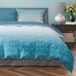 Milagro Verde 015 Linge de lit 160x200+ 2x 70x80 100 % satin de coton Parure de lit Housse de couette