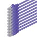 1aTTack.de 0,25 m CAT.6 CAT6 Ethernet LAN-netwerkkabel 1000 Mbit/s patchkabel - violet - 10 stuks