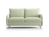 Canapé convertible express 3 places en tissu chenille moka
