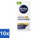 NIVEA MEN Sensitive Gezichtscrème met SPF 15 - 75 ml - Voordeelverpakking - 10 stuks