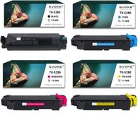 Evoke Set van 4 tonercartridges Kyocera TK-5280 CMYK