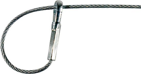 Fischer kabelset met oog wis 2mm /1m ( a 1 st )