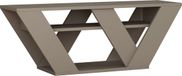 CaliCosy Asir meuble TV Moka clair 110 x 30 x 40 cm