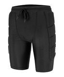 Reusch Compression Short Soft Padded Goalkeeper Pants Unisex Kids L Black Polyester