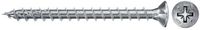 Fischer 500x Power-Fast II FPF II RZF 4 x 45 mm BC Verzonkenkop met kruiskop PZ2 Volledige schroefdraad gegalvaniseerd blauw gepassiveerd - 670252