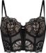 Hunkemöller Prina Soutien-gorge longline rembourré avec armatures Zwart