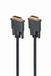 Gembird CC-DVI2-BK-6 câble DVI 1,8 m DVI-D Noir