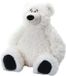 Wild Republic knuffel ijsbeer - wit - 40 cm - zittend - pluche