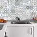 Karo-cement AZULEJOS muursticker - 20 x 20 cm - 60-delig