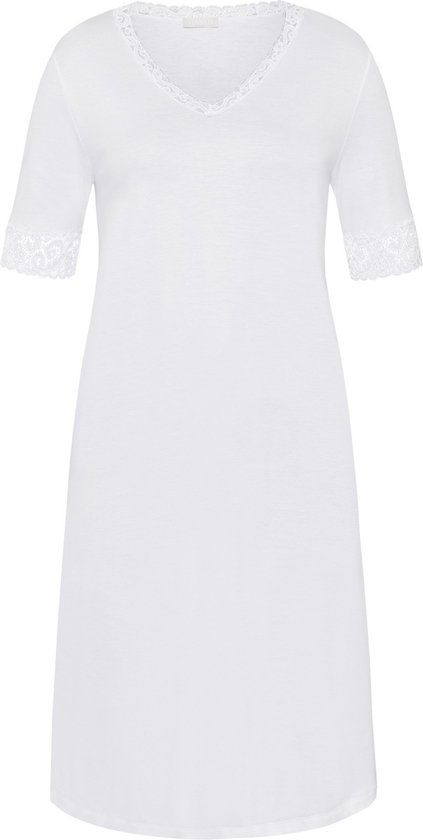 Hanro Nachthemd Moments - white - L - Vrouwen
