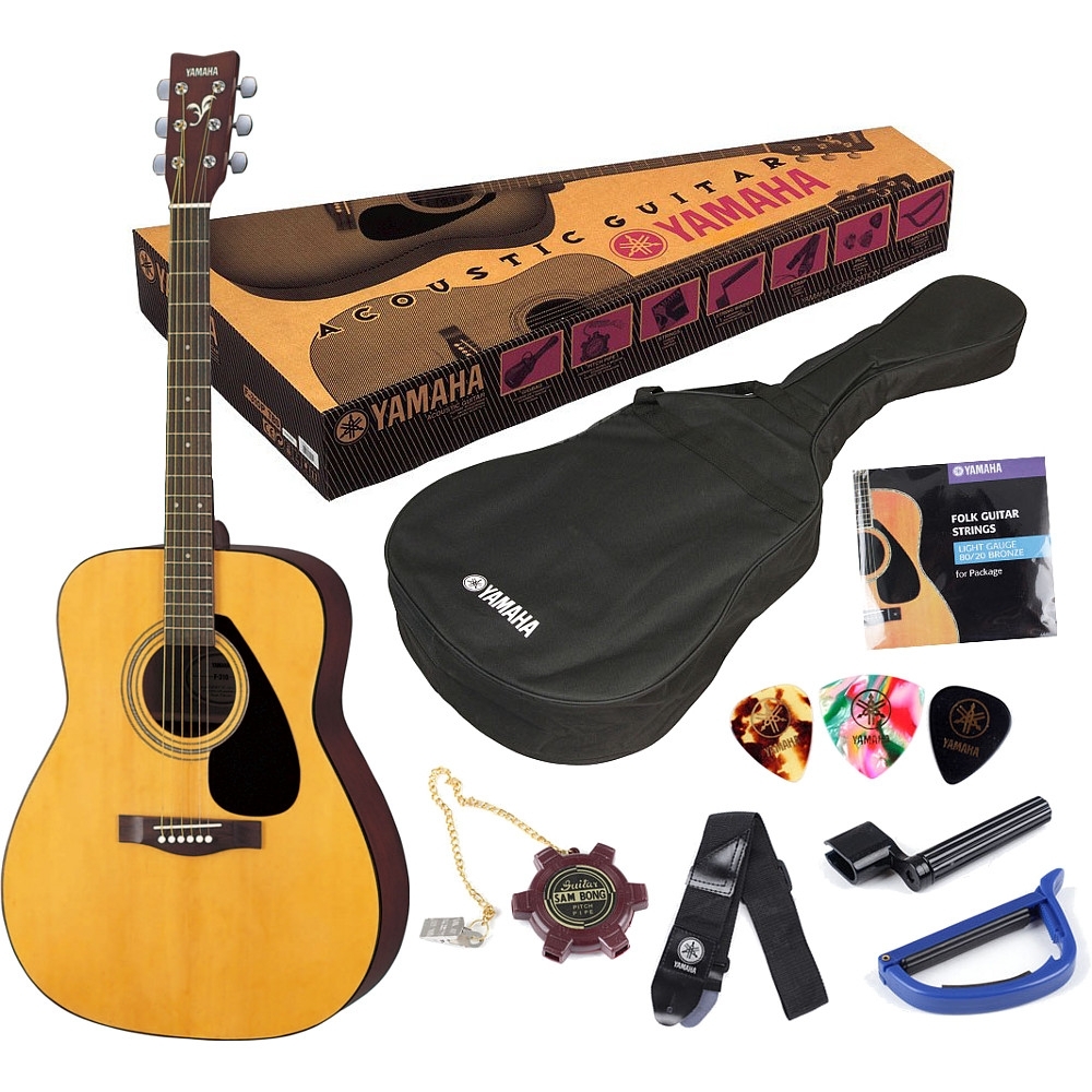 Yamaha F310P akoestische western gitaar set