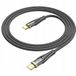 Hoco U121 USB-C naar USB-C Kabel 60W 1.2m Zwart