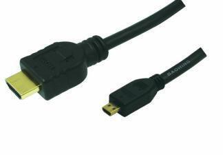 LogiLink 1m HDMI to HDMI Micro - M/M