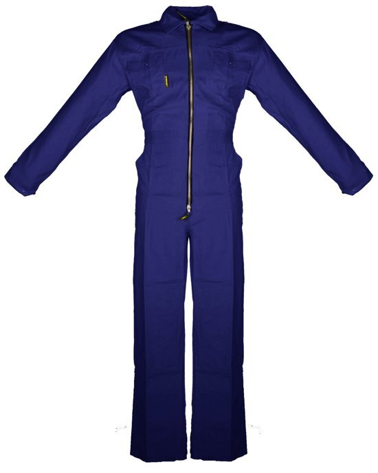 StÃ¸rvik Storvik Nicky - Kinderoverall 100% katoen - Kinderen Unisex - Maat 68/74 - Blauw