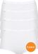 sloggi Basic+ Femme Maxi slip - 4-pack - Wit - Maat 38