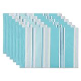 DII Strand Stripe Polyester Tafelloper 14x72