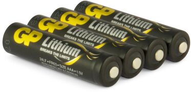 GP Batteries Lithium Primary Lithium AAA