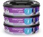 LITTER GENIE LitterLocker Navulling - Vierkante Refills - Geurbestrijding - 3 stuks