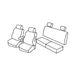Set Superior Set Stoelhoezen - Beige - compatibel met Toyota Hilux Pick-Up (06/16>09/20)