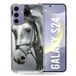 Cokitec Samsung Galaxy S24 Animal Horse Wit