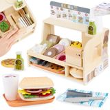 Mamabrum Houten sandwich bar pour enfants 3+