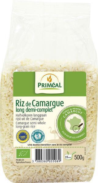 Primeal Halfvolkoren langgraan rijst camargue 500g