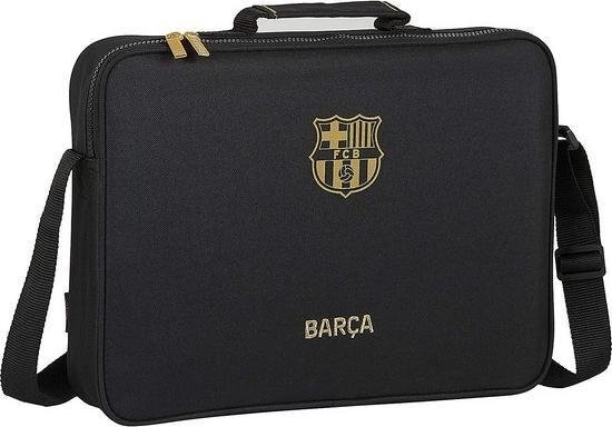 Schooltas F.C. Barcelona Zwart (38 x 28 x 6 cm)