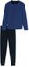 Schiesser Pyjama lange broek - 819 Blue - maat L