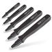 Rapesco 1737 Ontnieter voor Kantoor Model 101, Zwart, 5 Stuks | Business Pack