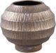 PTMD Pot de fleurs Cherith - 28x28x26 cm - Céramique - Bronze