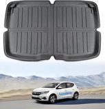 Holland Connections Tapis de coffre pour Dacia Sandero - TPE Étanche et Antidérapant - 1 pièce - Noir
