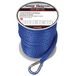 Extreme Max 3006.3478 BoatTector Solid Braid MFP Ankerlijn met vingerhoed - 1/2" x 100', koningsblauw