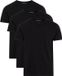 Tommy Hilfiger Stretch V-neck Shirts Heren (3-pack) - Maat S
