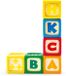 Hape ABC Bouwblokken – 10 blocs en bois avec lettres et chiffres pour bébés dès 6 mois