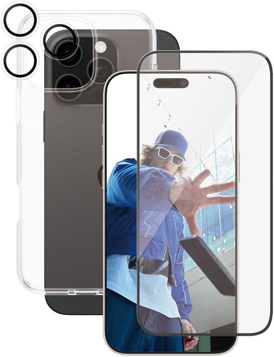 PanzerGlass CARE by PG3-in-1 Bundle iPhone 16 Pro Max 6.9