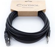 Cordial EM 10 FP Microfoon Kabel 10m Zwart