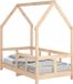 vidaXL Kinderbedframe 70x140 cm massief grenenhout